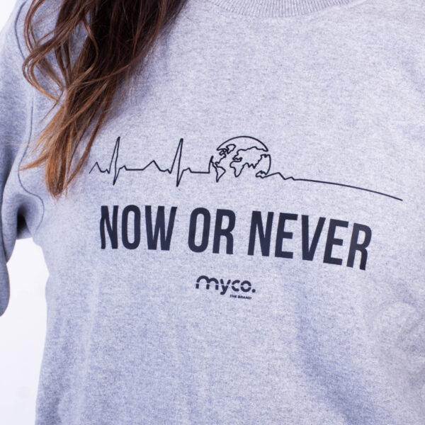 Now or Never, sudadera contra el cambio climático